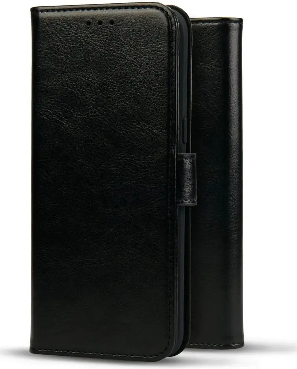 Rosso Element Book Case Wallet Xiaomi 13T - 3 Pasjes - Zwart
