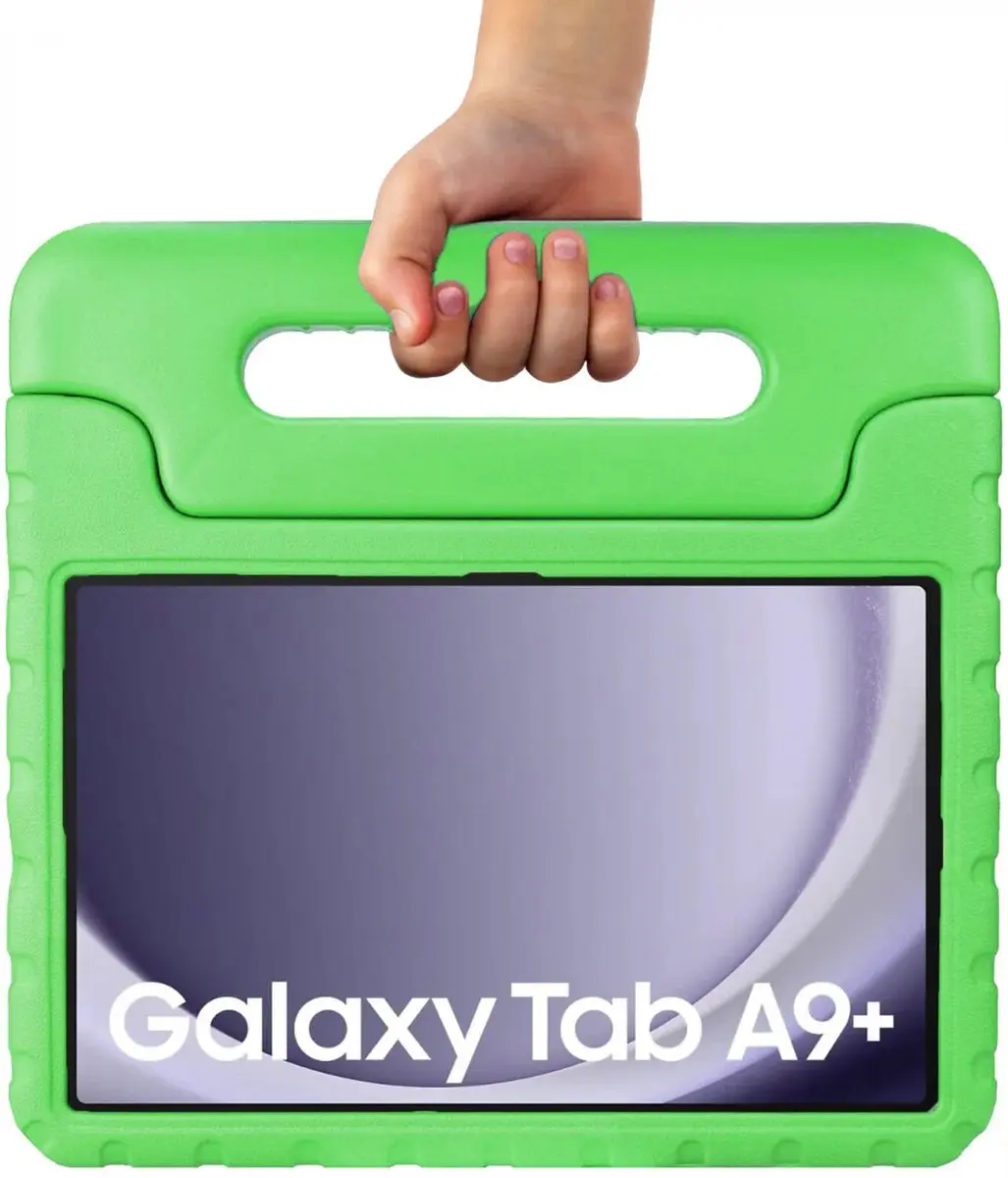 HappyCase Kinderhoes Samsung Galaxy Tab A9/A11 Plus - Groen
