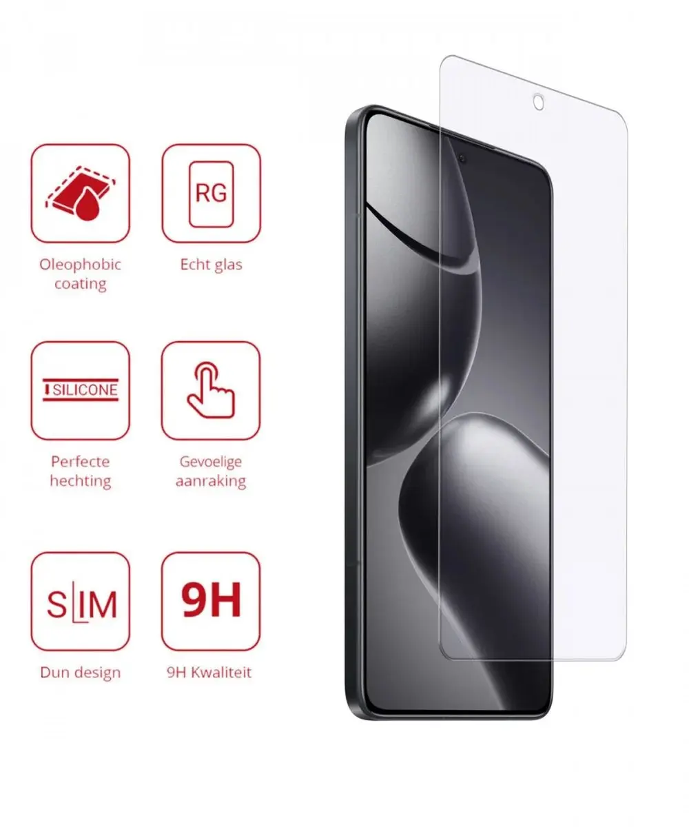 Rosso Screen Protector Xiaomi 14T/14T Pro - 9H Tempered Glass