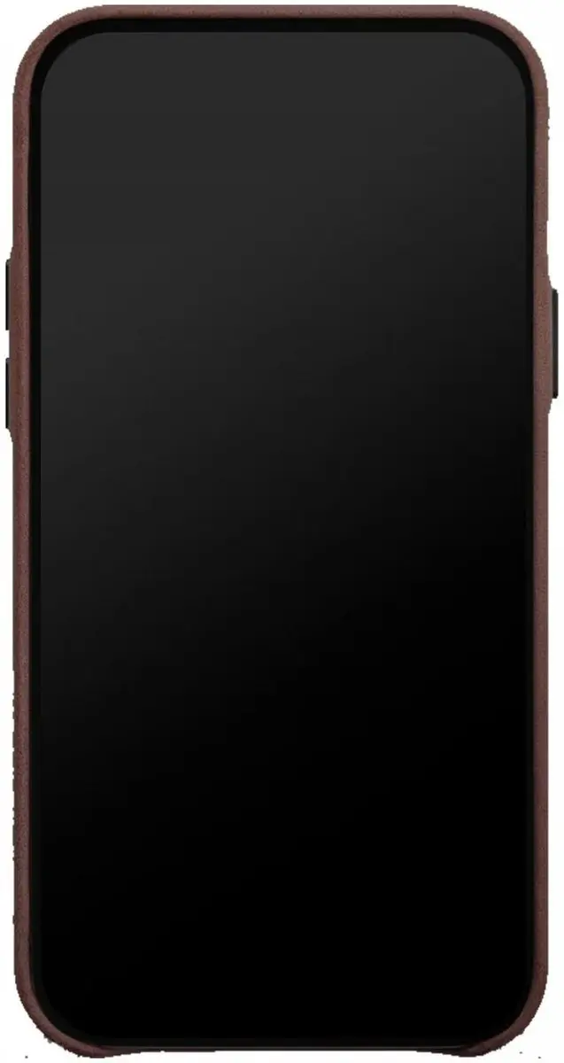 Rosso Elite 193655 Hoesje iPhone 16 Pro Max - MagSafe - Echt Leer Bruin