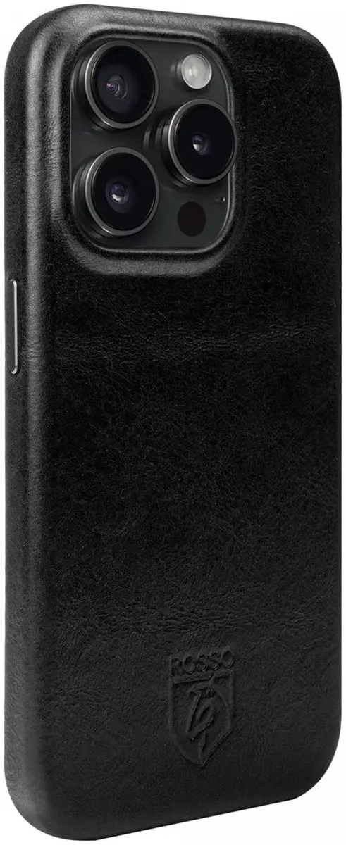 Rosso Elite 193658 Hoesje iPhone 16 Pro Max - Echt leer - MagSafe
