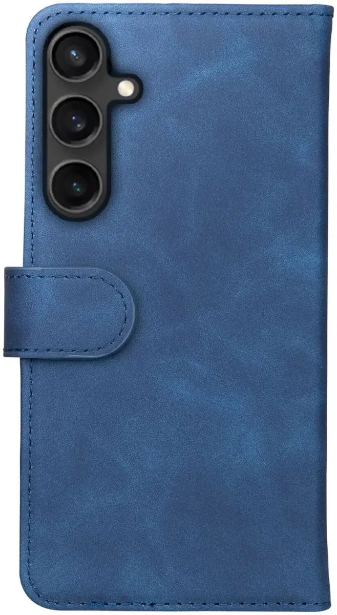 Rosso Element Wallet Book Case Samsung Galaxy S24 FE - 3 Pasjes - Blauw
