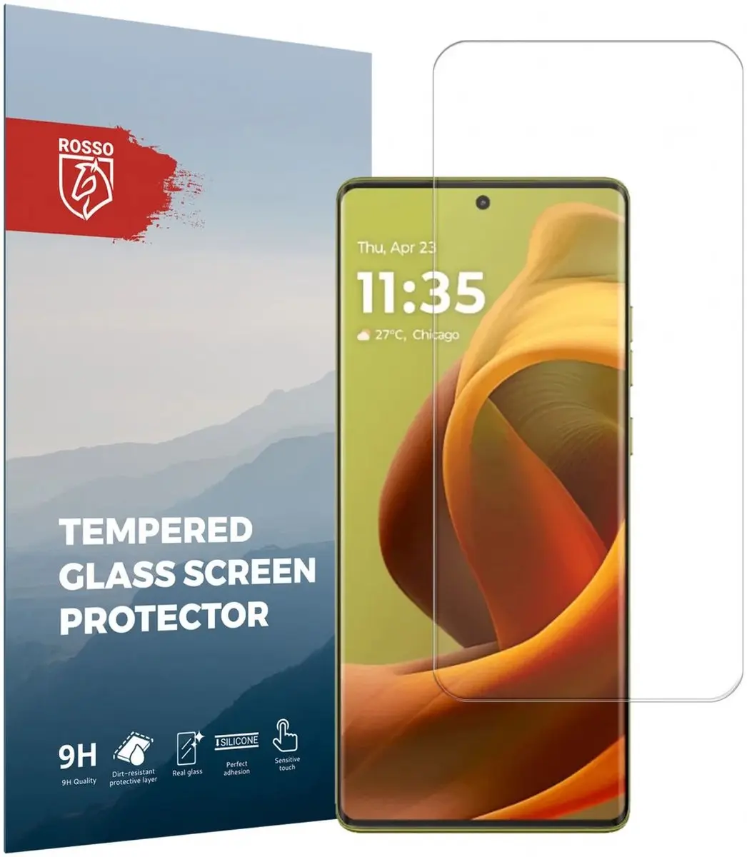 Rosso Tempered Glass Beschermglas Motorola Moto G85