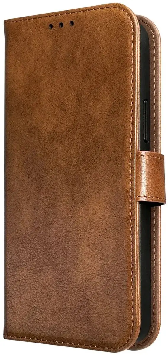 Rosso Element Wallet Book Case Xiaomi 14T Pro - 3 Pasjes - Bruin