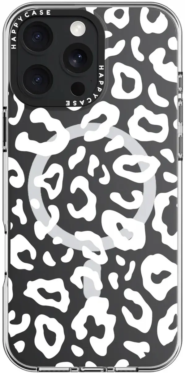 HappyCase Joy Hoesje iPhone 16 Pro - MagSafe - Luipaard