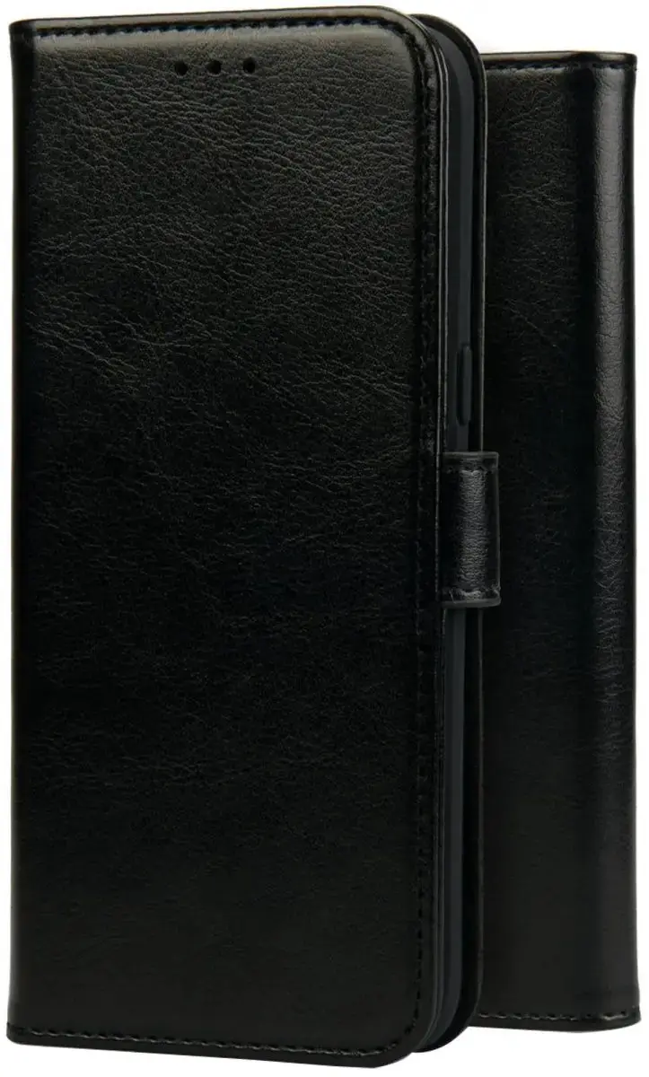 Rosso Element Wallet Book Case 203172 - Samsung Galaxy S25 - 3 Pasjes - Zwart