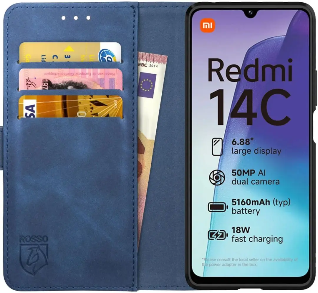 Rosso Element Wallet Book Case 205044