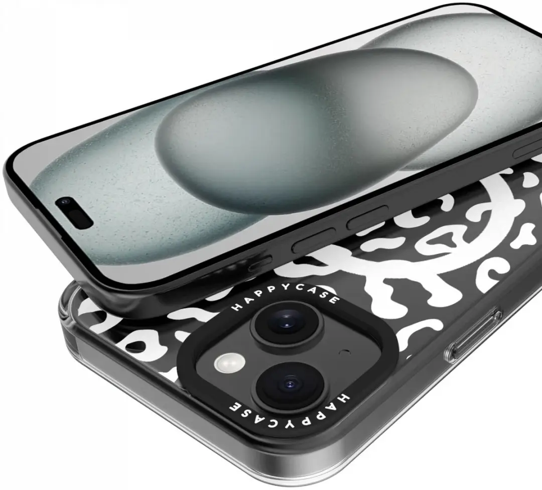 HappyCase Joy Hoesje iPhone 15 - MagSafe - Luipaardprint