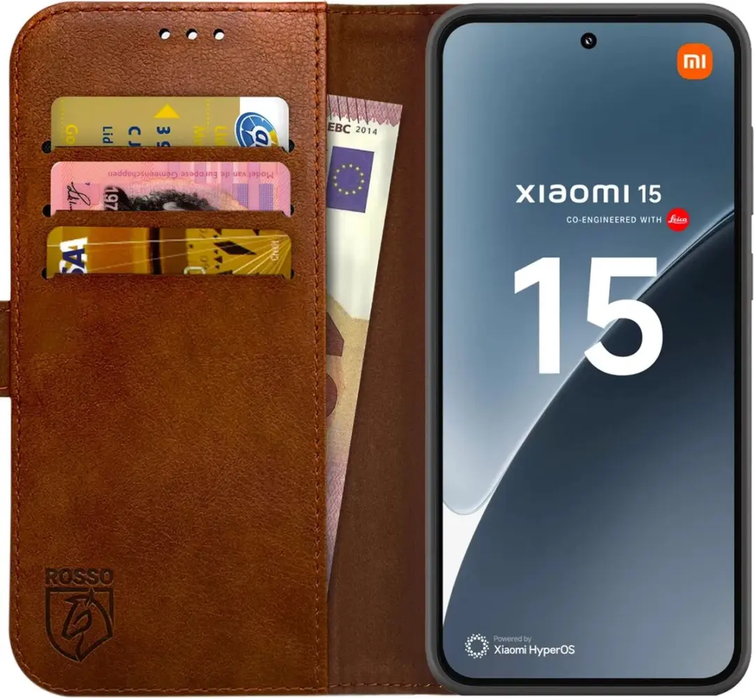 Rosso Element Wallet Book Case Xiaomi 15