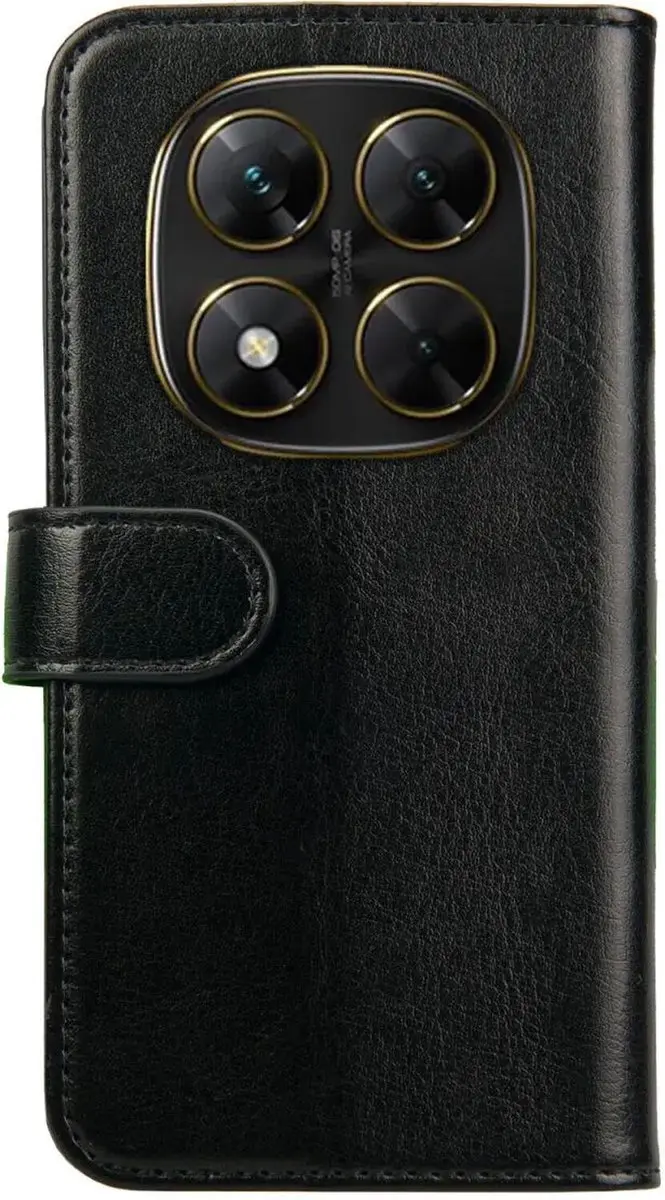 Rosso Element 206994 Wallet Book Case - Xiaomi Poco X7 - 3 Pasjes - Zwart