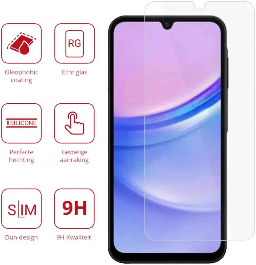 Rosso Screen Protector Samsung Galaxy A16 - 9H Tempered Glass