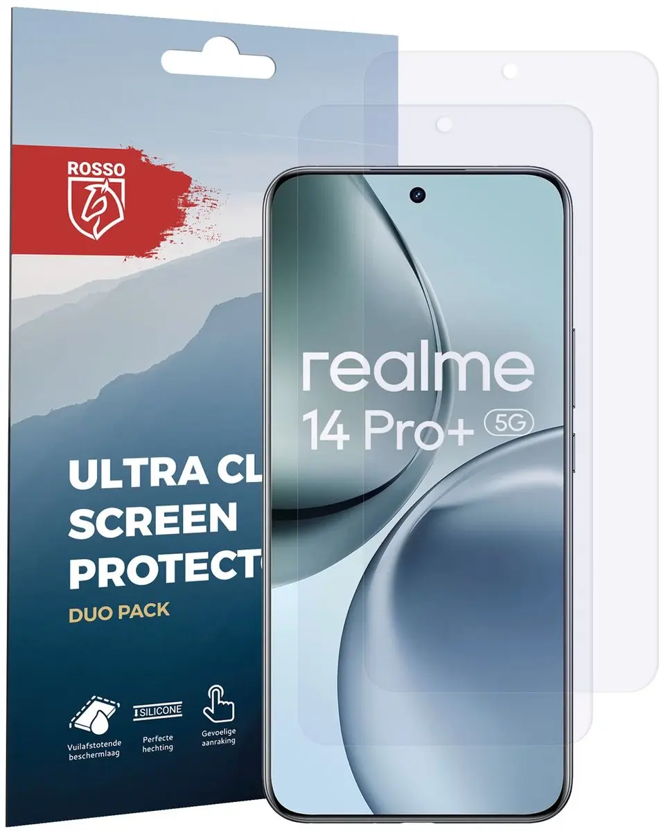Rosso Screen Protector Realme 14 Pro Plus - 2 Stuks