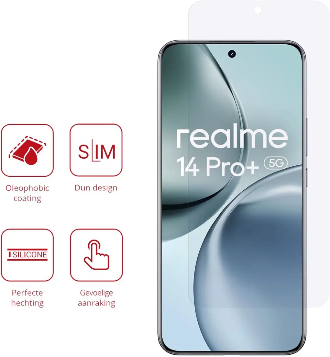 Rosso Screen Protector Realme 14 Pro Plus - 2 Stuks