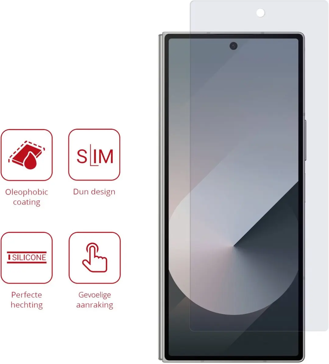 Rosso Screen Protector Z Fold 8 Ultra - 2 Stuks