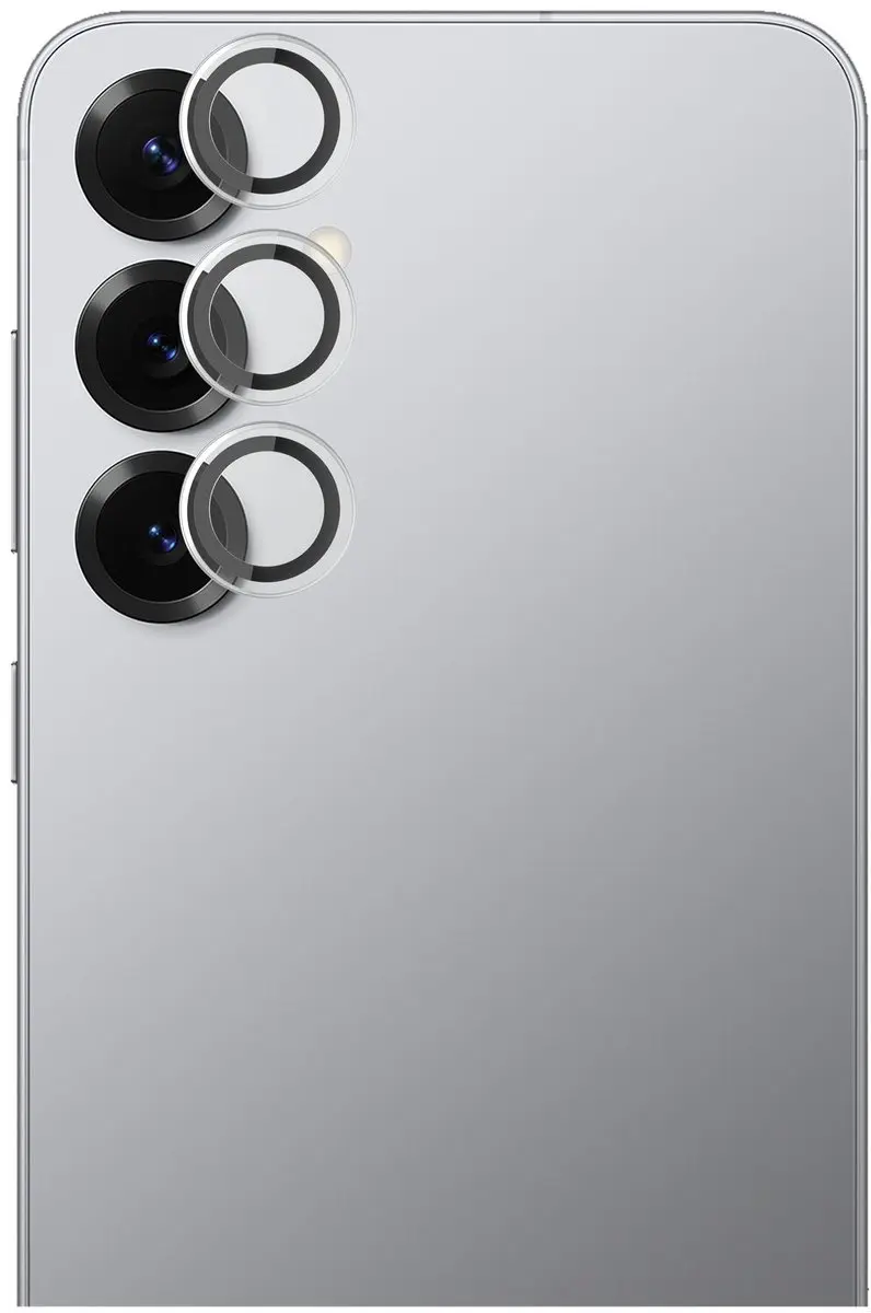 Rosso Camera Frame Protector Samsung Galaxy S25 Plus - 9H Glas - Transparant