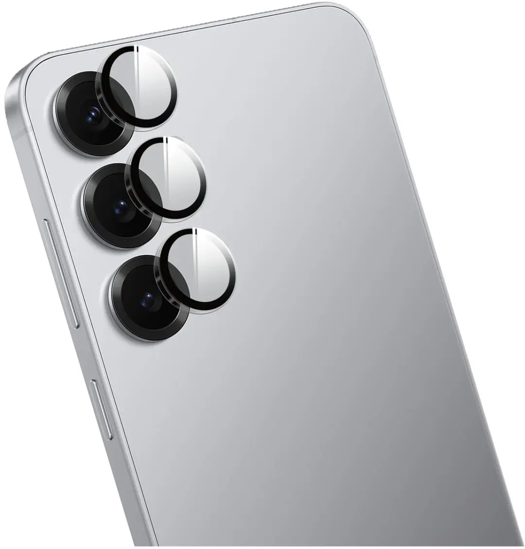 Rosso Camera Frame Protector Samsung Galaxy S25 Plus - 9H Glas - Transparant