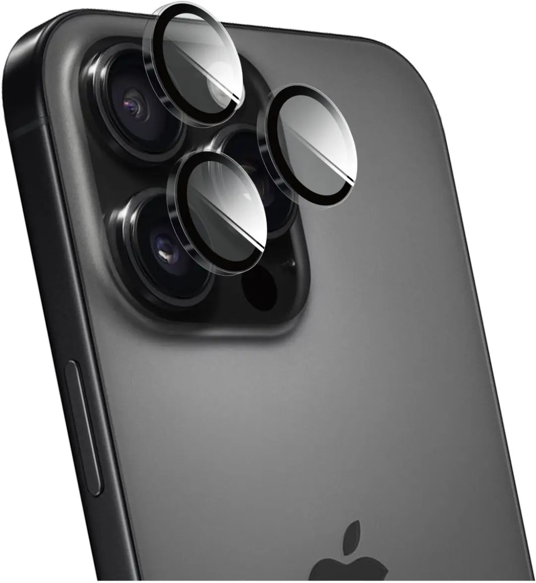 Rosso Camera Frame Protector iPhone 16 Pro/Pro Max - 9H Glas - Transparant - afbeelding 6 van 6