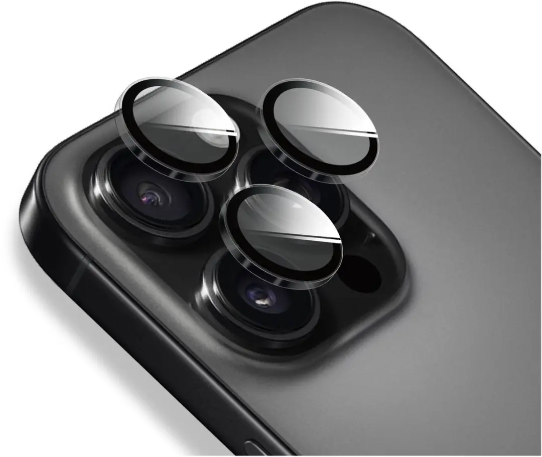 Rosso Camera Frame Protector iPhone 16 Pro/Pro Max - 9H Glas - Transparant