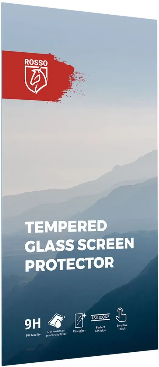Rosso Screen Protector Nintendo Switch 2 - 9H Glas - Transparant/Wit