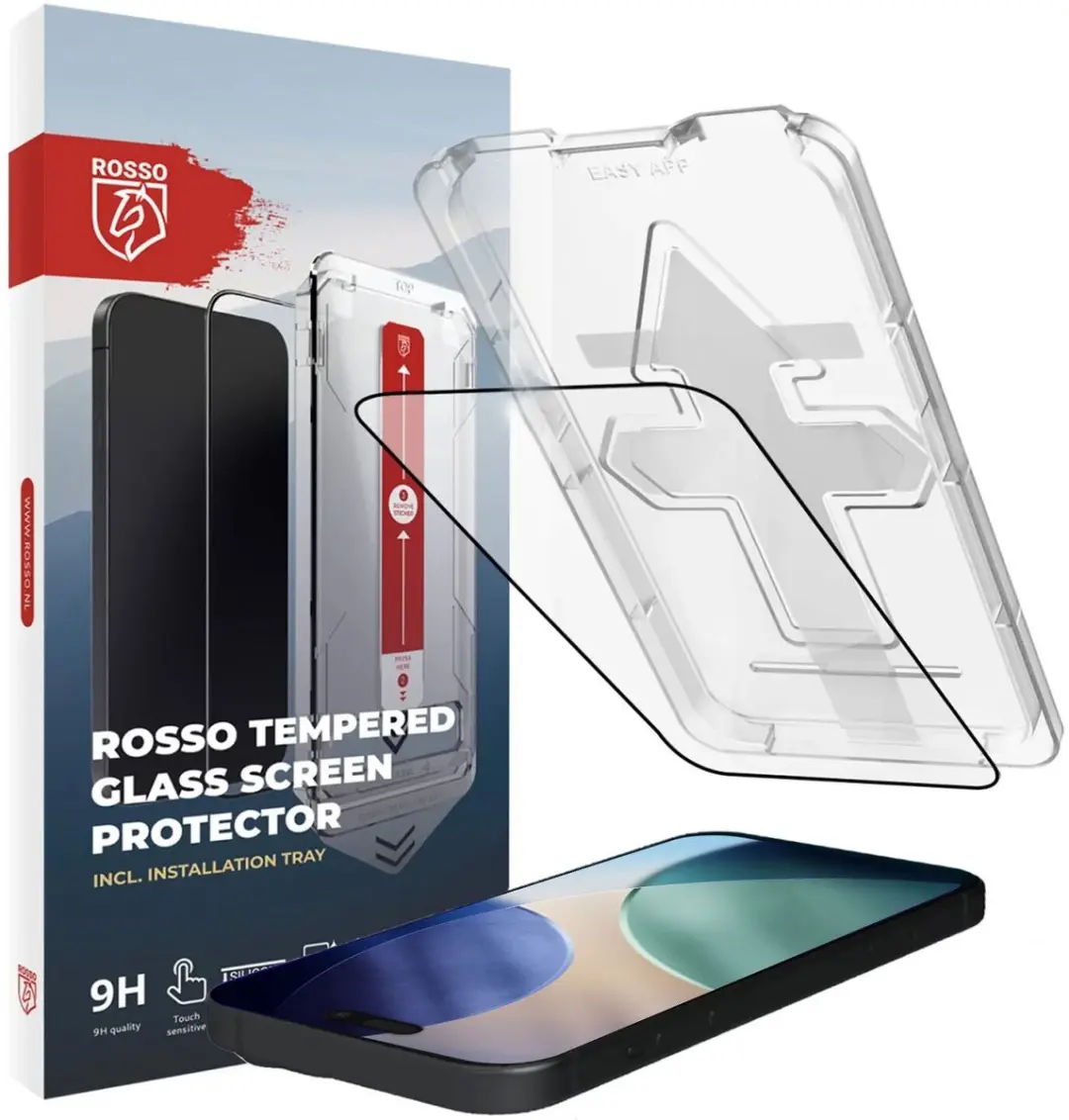 Rosso Screenprotector iPhone Air 9H Tempered Glass