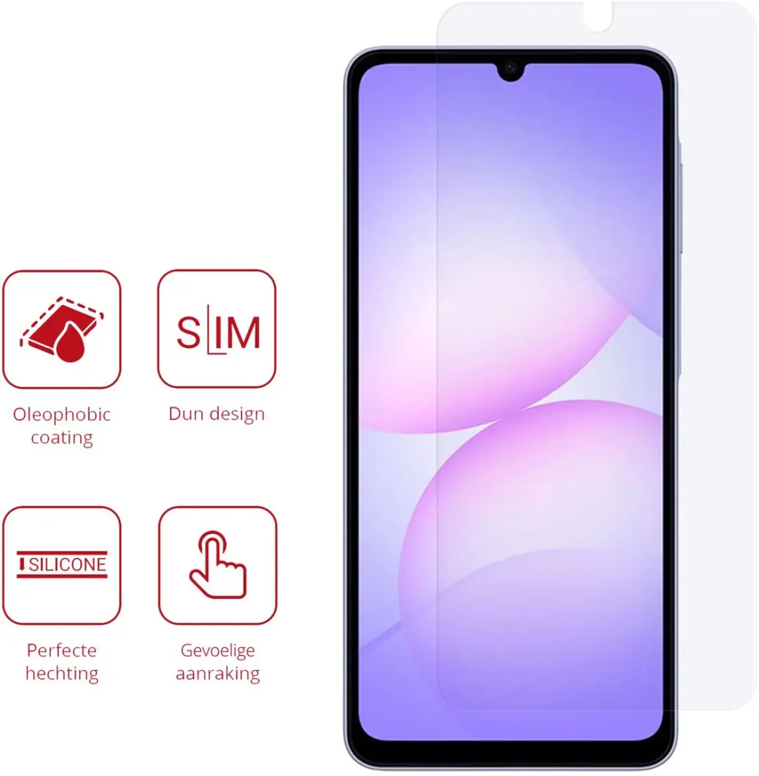 Rosso Screen Protector Samsung Galaxy A07 - 2 Stuks