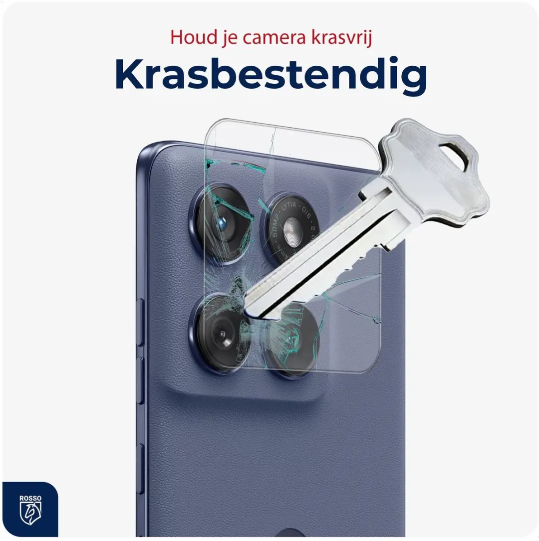 Rosso Camera Protector Motorola Edge 60 Pro - Ultra Dun Glas - afbeelding 6 van 6