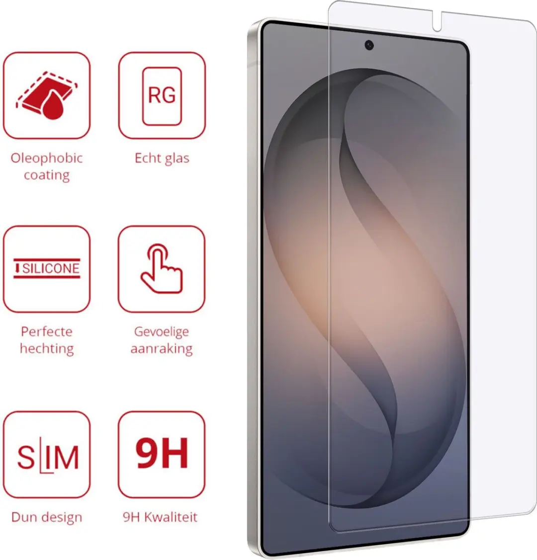 Rosso Screen Protector Samsung Galaxy S26 Ultra - 9H Tempered Glass