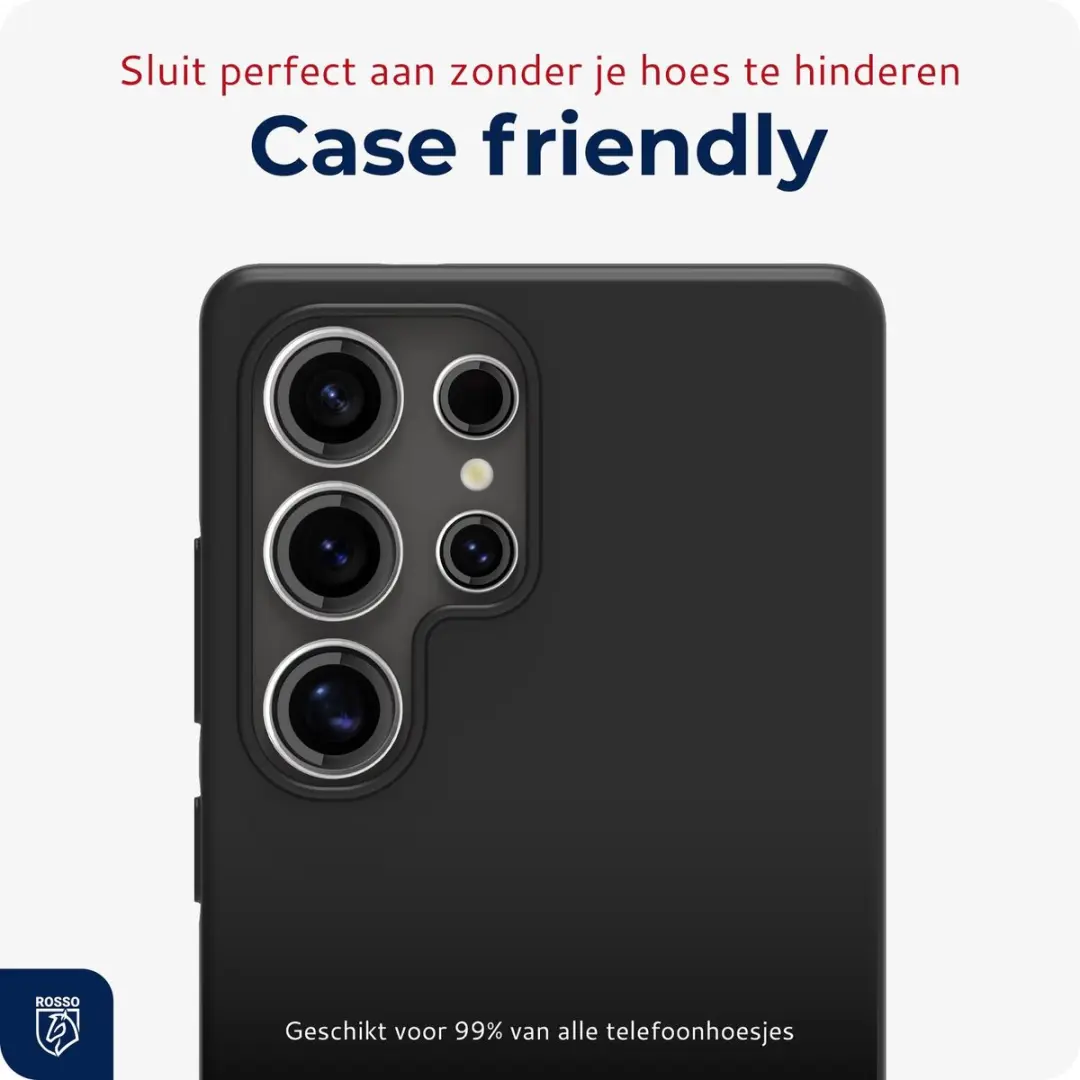 Rosso Camera Frame Protector Samsung Galaxy S26 Ultra - 9H Glas - Transparant