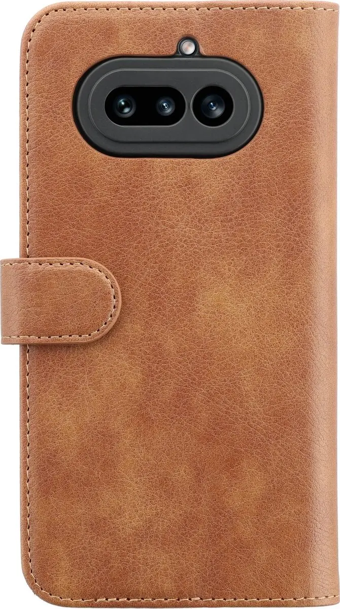 Rosso Element Wallet Book Case Nothing Phone (4a) - 3 Pasjes - Bruin