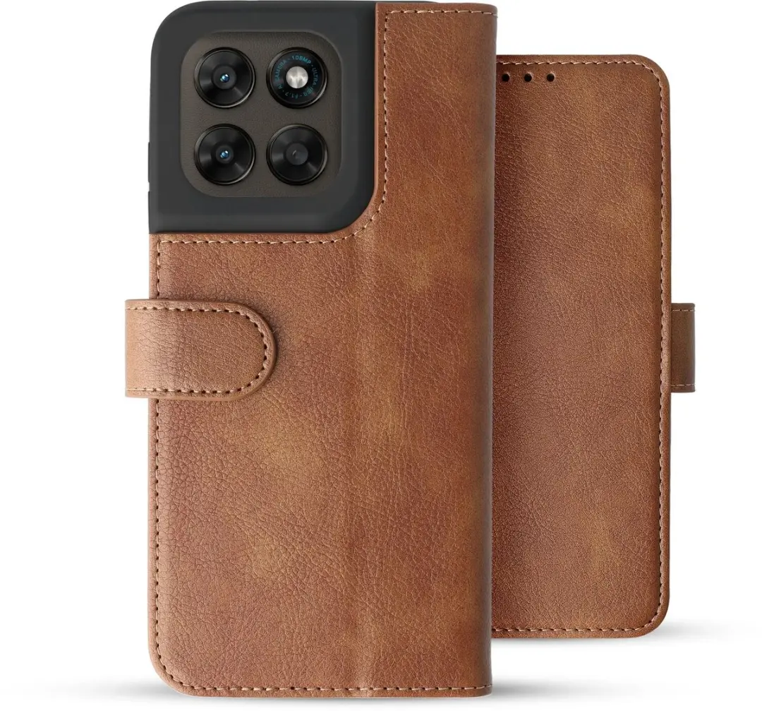 Rosso Element Wallet Book Case 260392 - 3 Pasjes - Bruin
