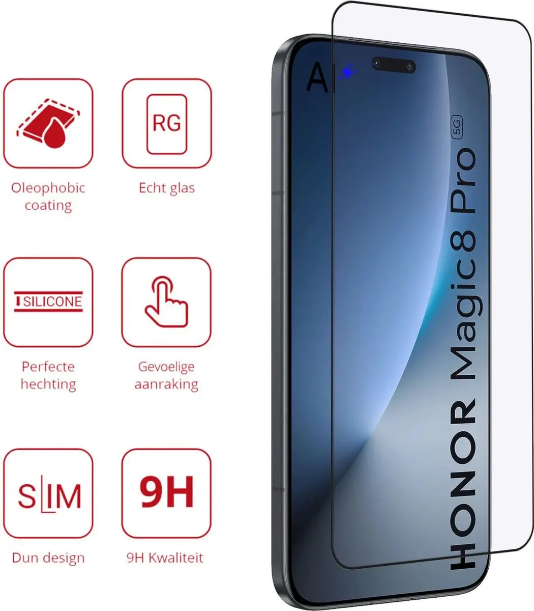 Rosso Screen Protector Honor Magic 8 Pro 5G - 9H Tempered Glass
