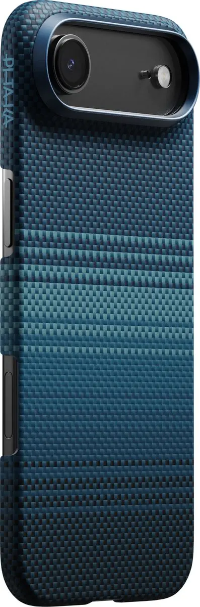 Pitaka Ultra Slim Hoesje iPhone Air KI1703M - MagSafe - Blauw