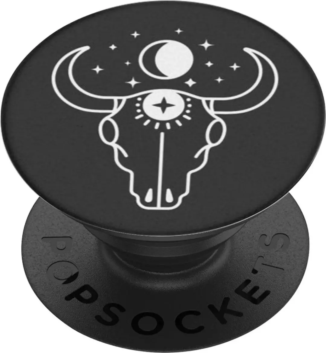 PopSockets, Popgreep voor smartphones Standaard Mystique Modern met Stier- en Ma
