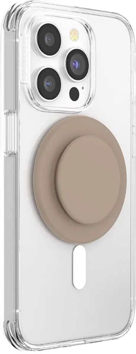 PopSockets PopGrip POPS807491 MagSafe Round - Bruin - afbeelding 6 van 6