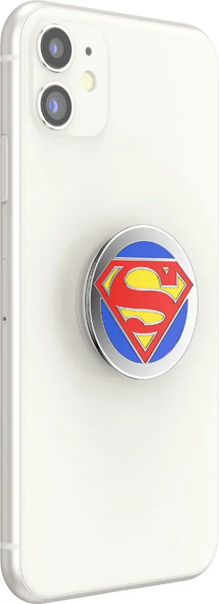PopSockets PopGrip Enamel Superman - Transparent