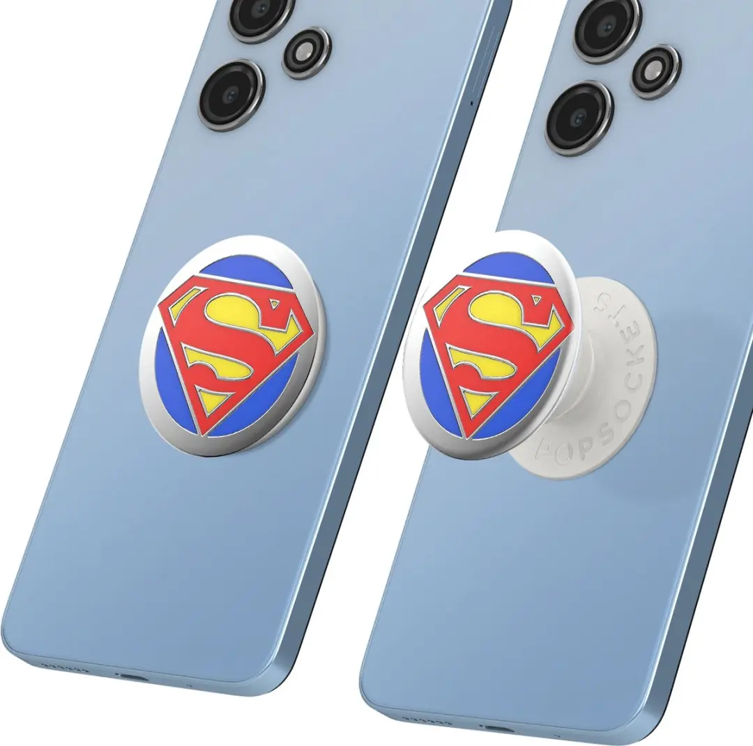 PopSockets PopGrip Enamel Superman - Transparent