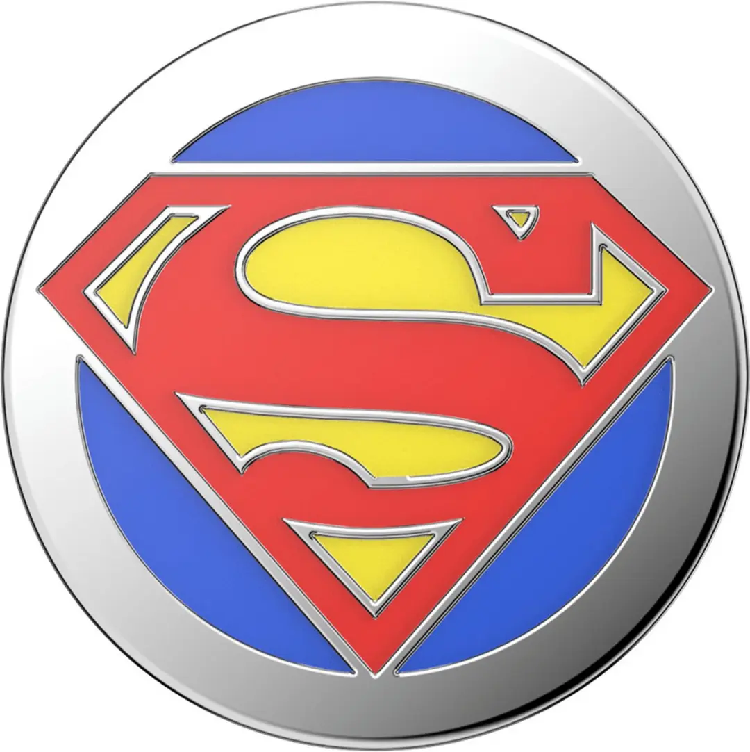 PopSockets PopGrip Enamel Superman - Transparent