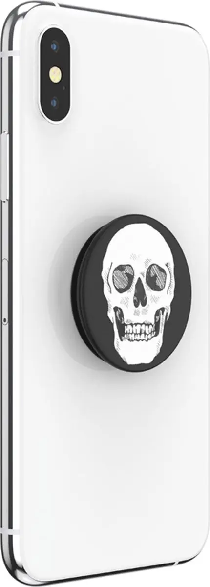 PopSockets PopGrip Shaky Bones 804374 - Zwart