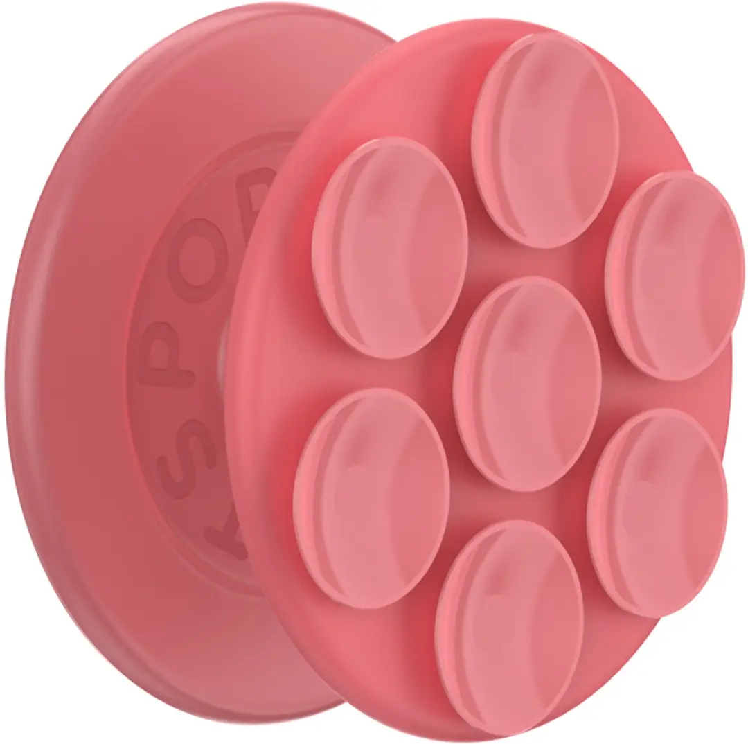 PopSockets, PopGrip MagSafe-houder voor smartphone Suck-Up-collectie, Roze