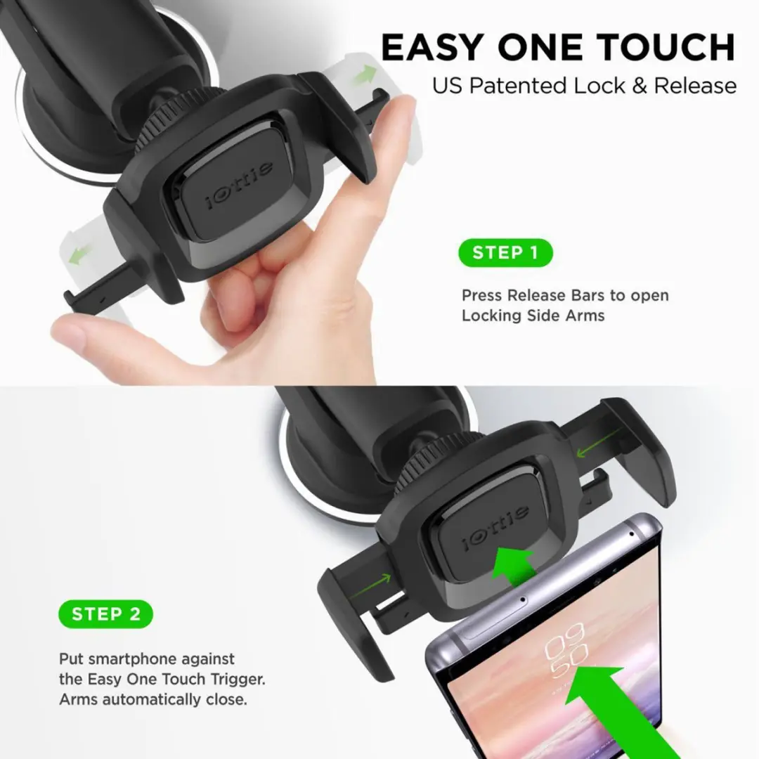 iOttie Easy One Touch Mini Autohouder - Zwart