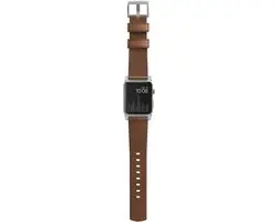 NOMAD Lederen Bandje Apple Watch 44/45/49mm