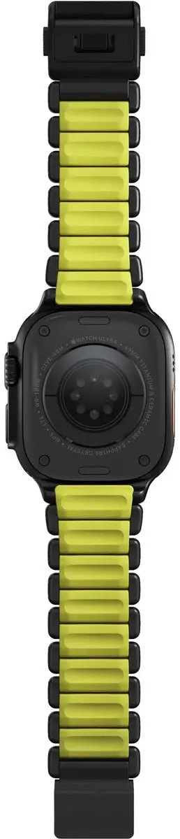 NOMAD Stratos Horlogeband Geel - 45/46/49mm - Titanium Hardware - afbeelding 6 van 6