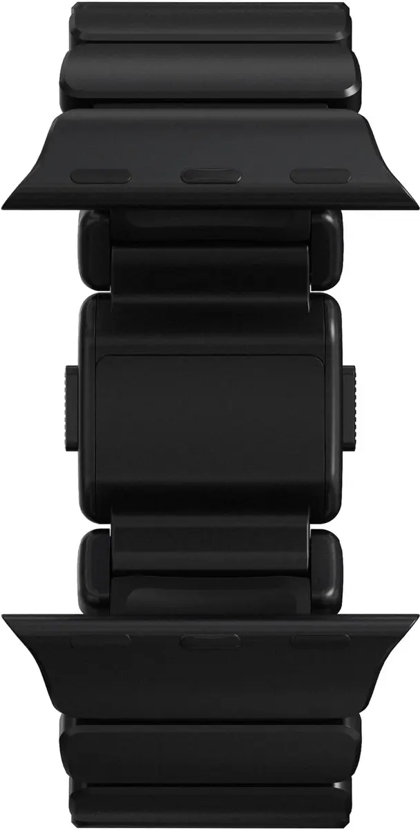 NOMAD Stratos Horlogeband 45-49mm - Zwart - Titanium DLC