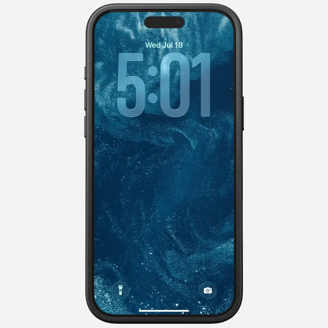 NOMAD Modern Hoesje iPhone 17 Pro Max 114694114040 - Zwart