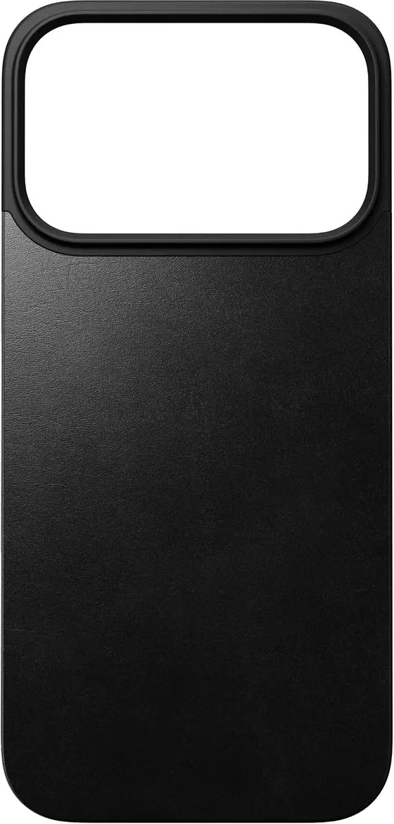 NOMAD Magnetische Horween Lederen Back iPhone 17 Pro 114625114040 - Zwart