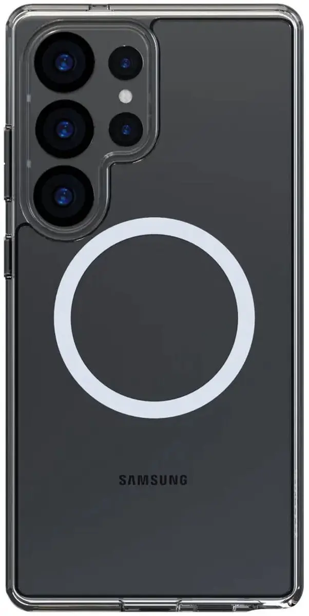 Torras Guardian Magnetic Hoesje Samsung Galaxy S25 Ultra - Transparant