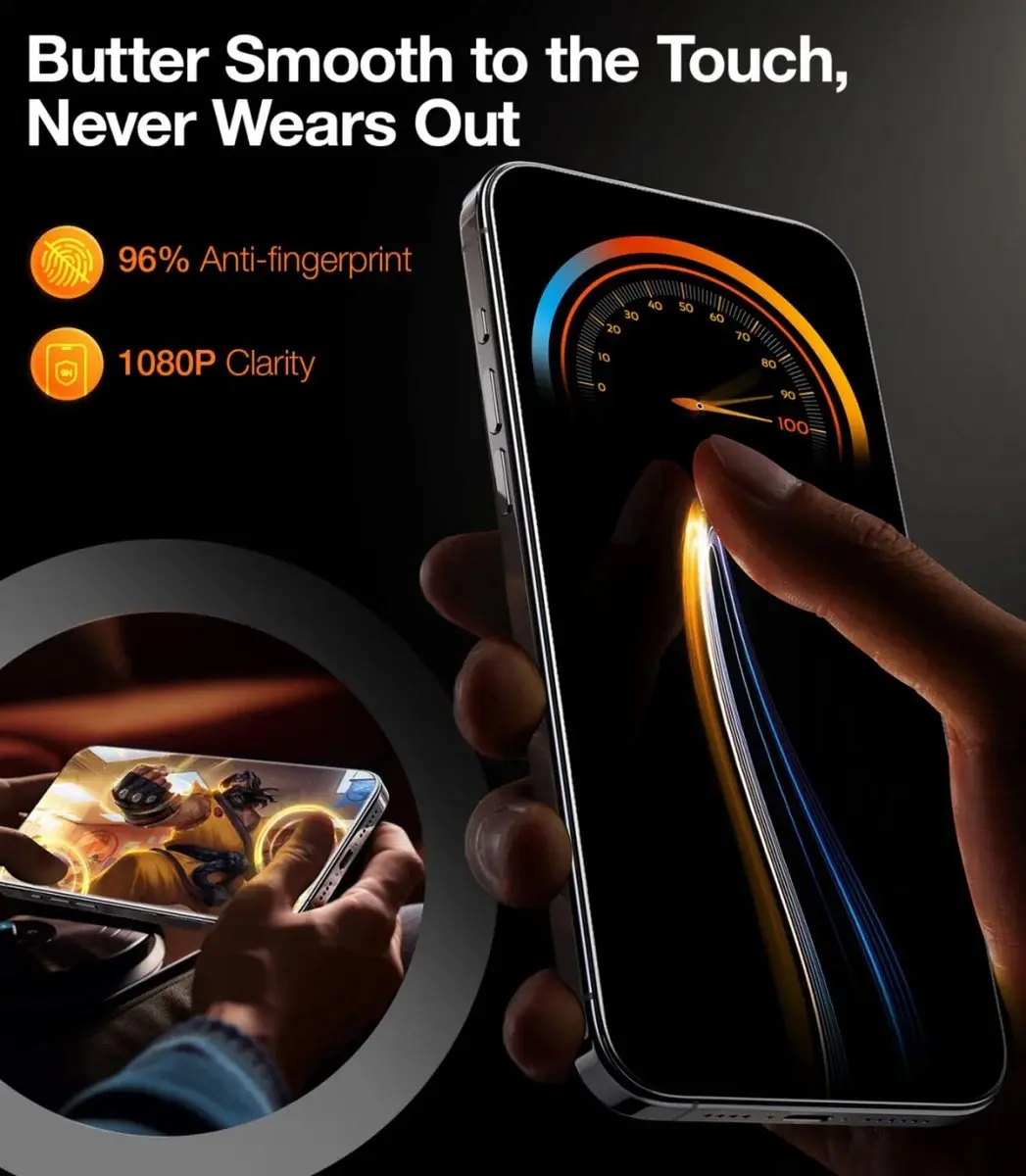 Torras Install Master 9H Glas iPhone 15 Pro Max - Frame - Installatieset