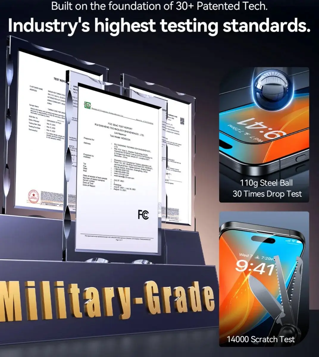 Torras Install Master 9H Glas iPhone 16 Pro Max - Screen Protector met Frame