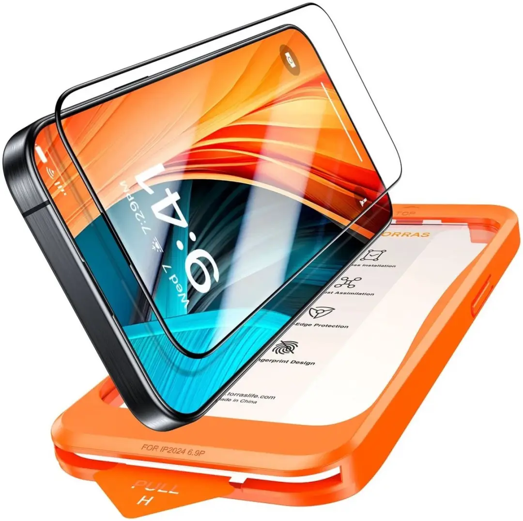 Torras Install Master 9H Glas iPhone 16 Pro Max