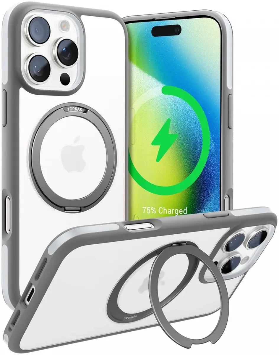 Torras UPRO Ostand R Fusion Hoesje iPhone 16 Pro